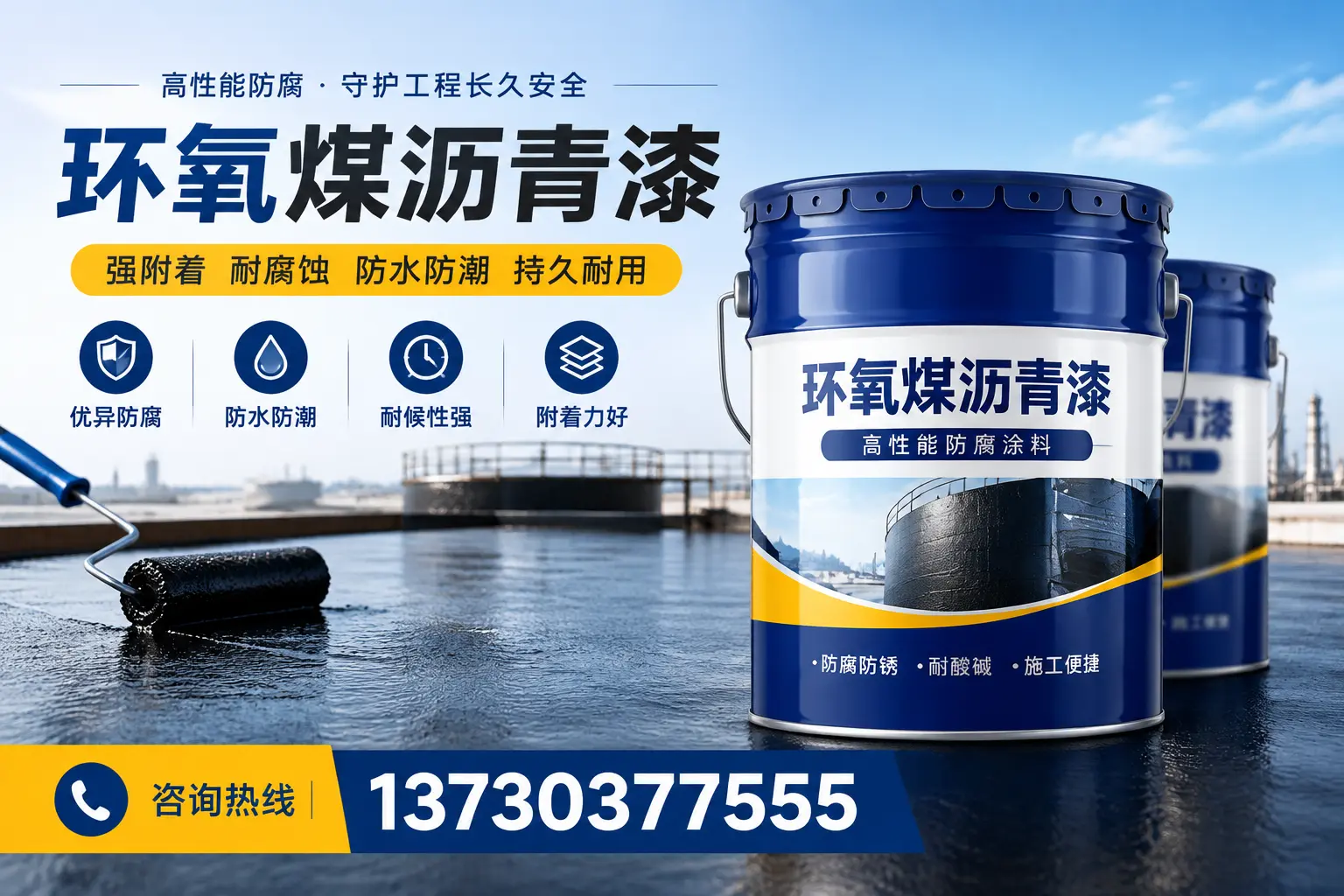 如何判断环氧煤沥青漆的质量？故城消费者指南
